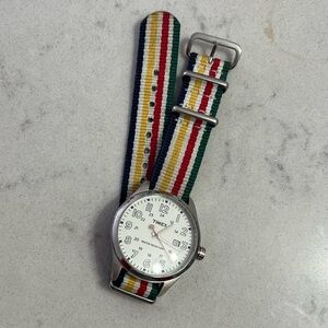 Hudson’s Bay x Timex Watch with Iconic Striped Band